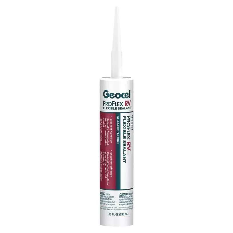 Geocel GC28928 Pro Flex RV Flexible Sealant - 10 oz., Clear