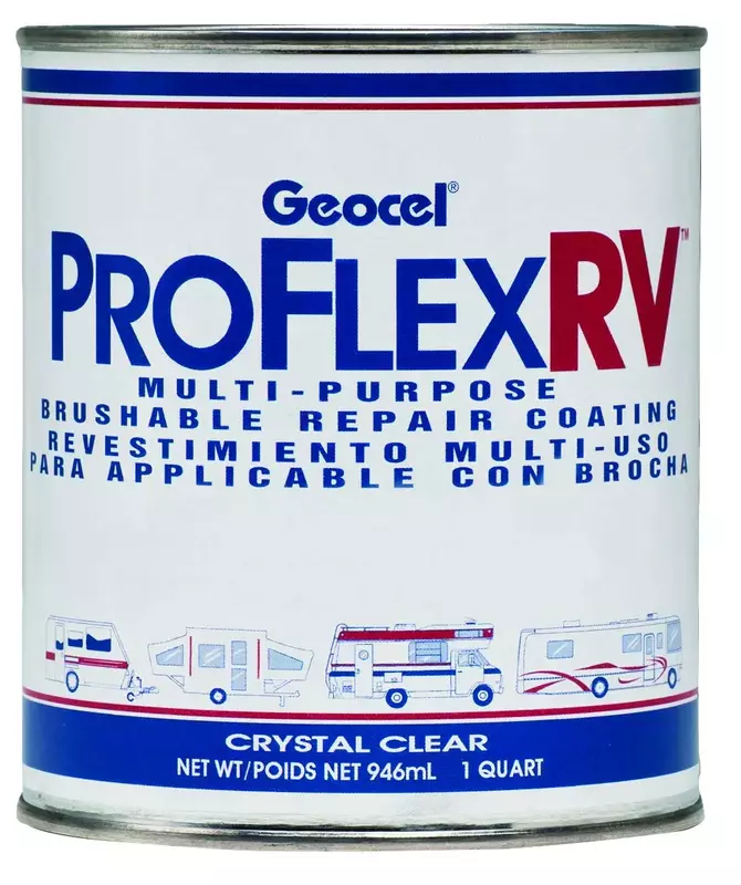 Geocel GC23200 Proflex RV Multi-Purpose Brushable Repair Coating, Standard