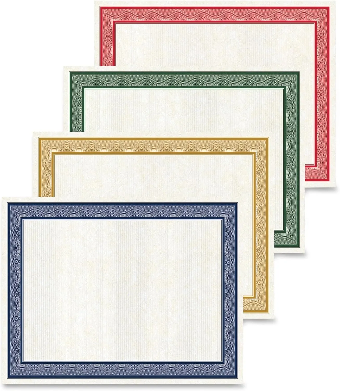 Geographics Traditional Awards Certificates, 8.5 x 11 in, 60 lb, 40/Pack