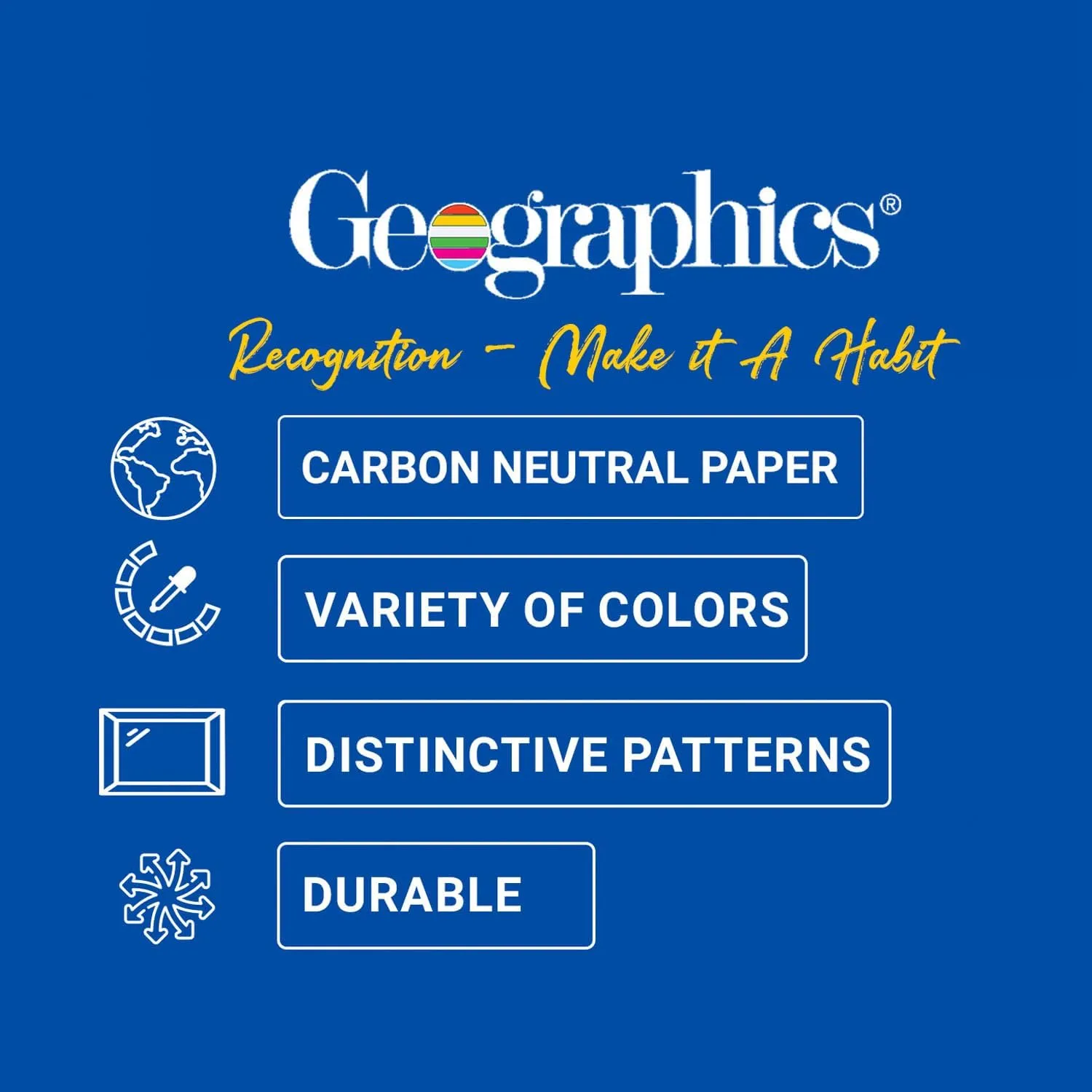 GEOGRAPHICS Braided Tree-Free Certificate, 8.5 x 11, 65 lb