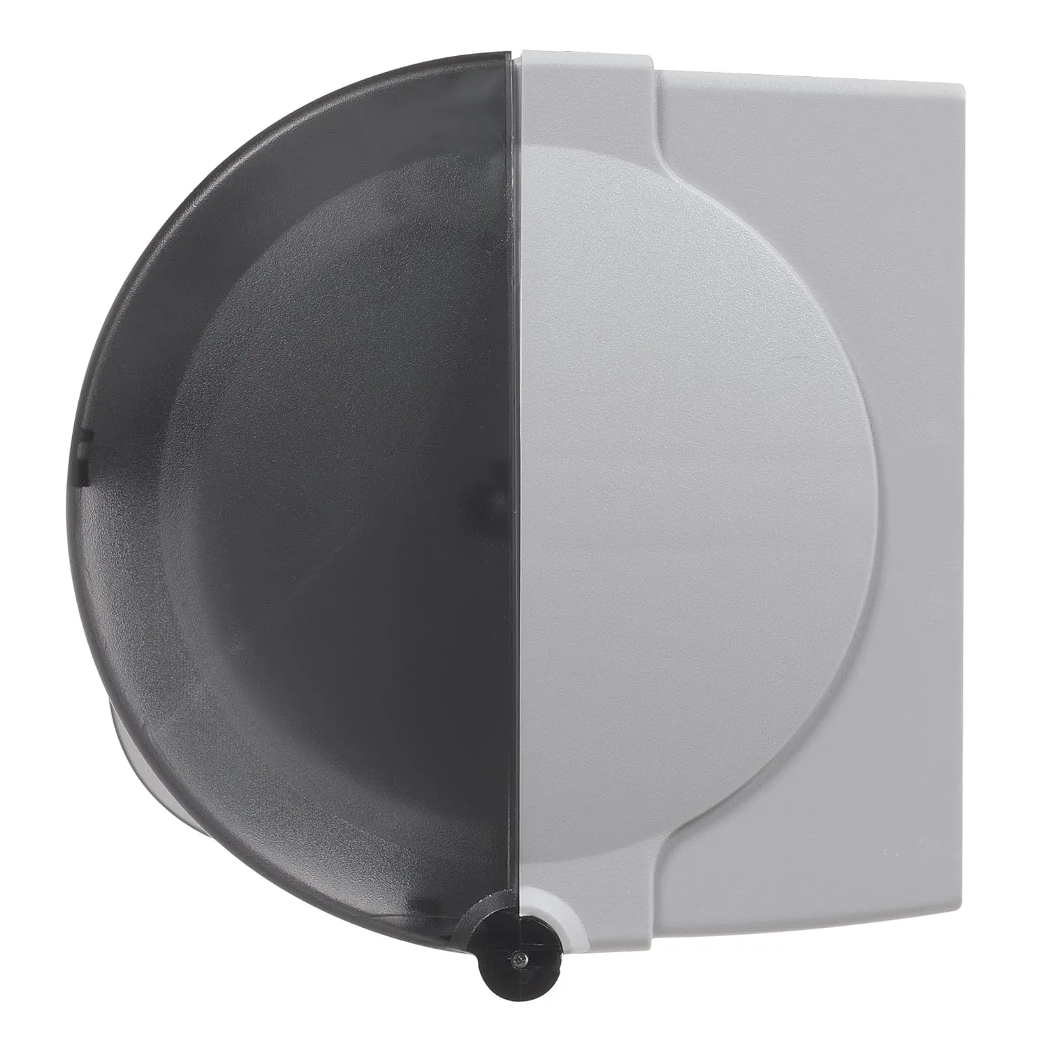 Georgia-Pacific Compact 2-Roll Side-by-Side Coreless High-Capacity Toilet Paper Dispenser, Black, 56784