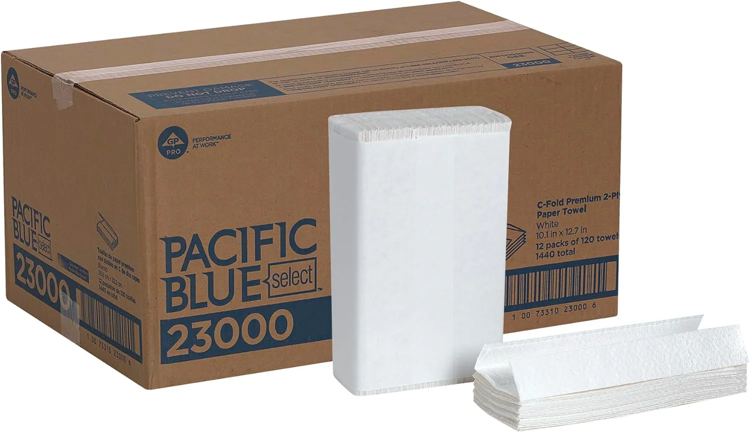 Pacific Blue C-Fold Paper Towels