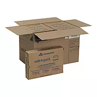 Safe-T-Gard 1/2 Fold Toilet Seat Cover Dispenser by GP PRO (Georgia-Pacific); Black; 57748; 16.375" W x 2.500" D x 11.750" H