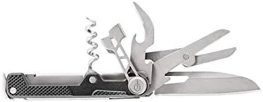 Gerber Gear Armbar Cork Pocket Knife Multitool with Corkscrew Wine Opener
