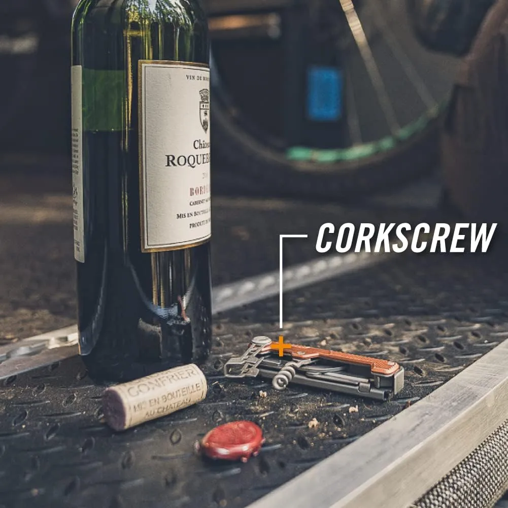 Gerber Gear Armbar Cork Pocket Knife Multitool with Corkscrew Wine Opener