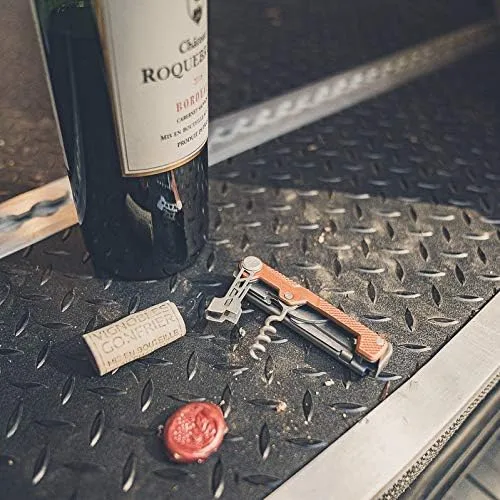 Gerber Gear Armbar Cork Pocket Knife Multitool with Corkscrew Wine Opener