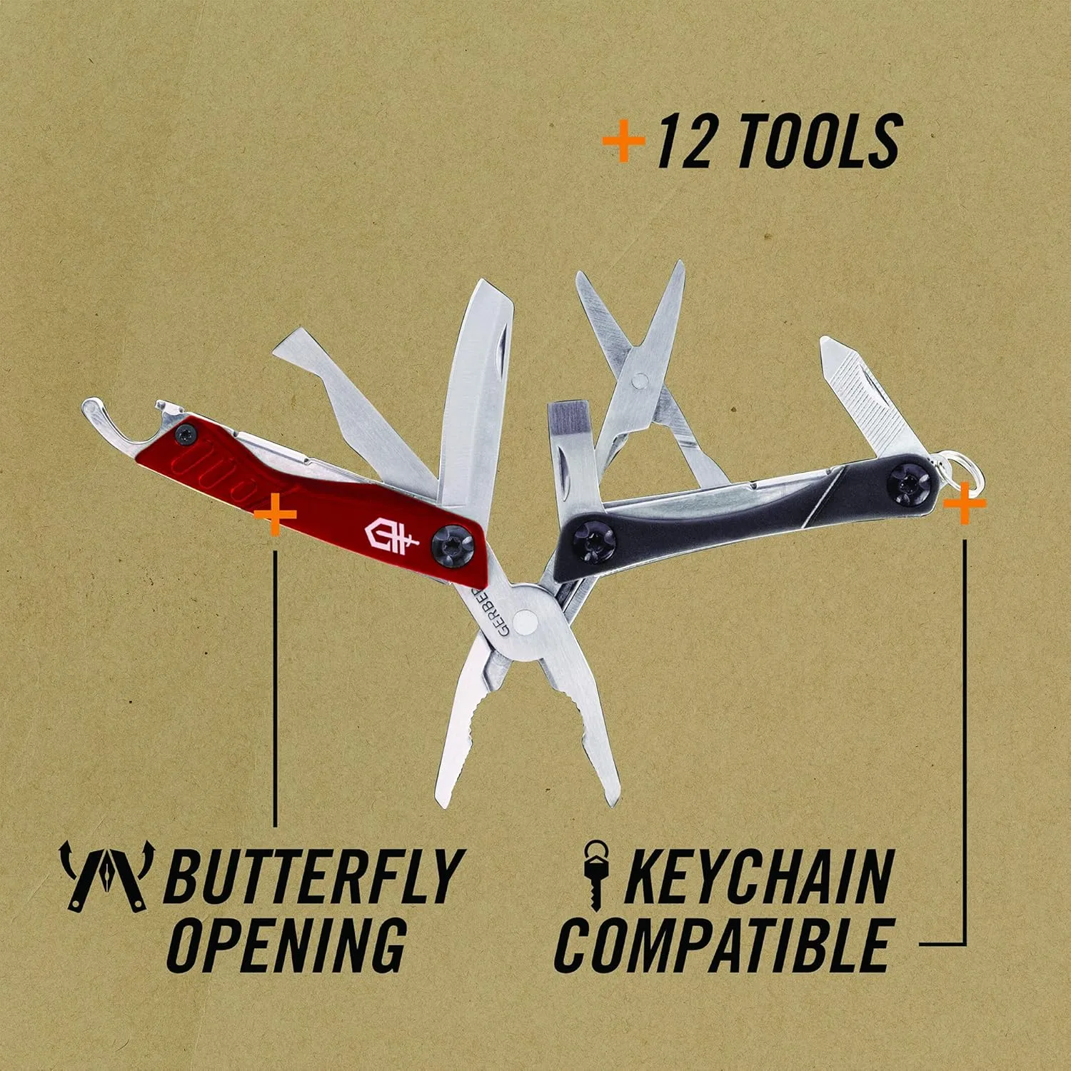 Gerber Gear Dime 12-in-1 Mini Multi-Tool