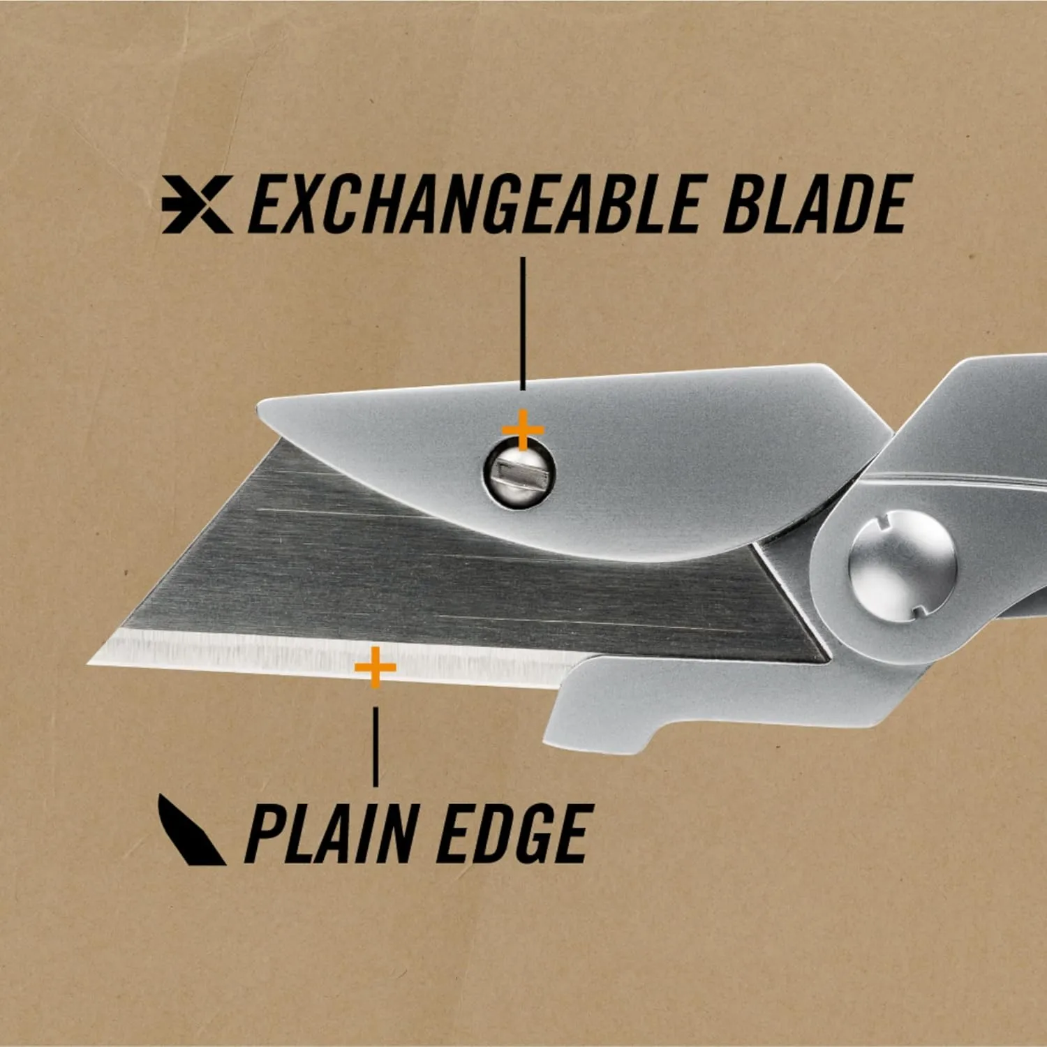Gerber Gear E.A.B. Exchange-A-Blade Pocket Knife with Money Clip