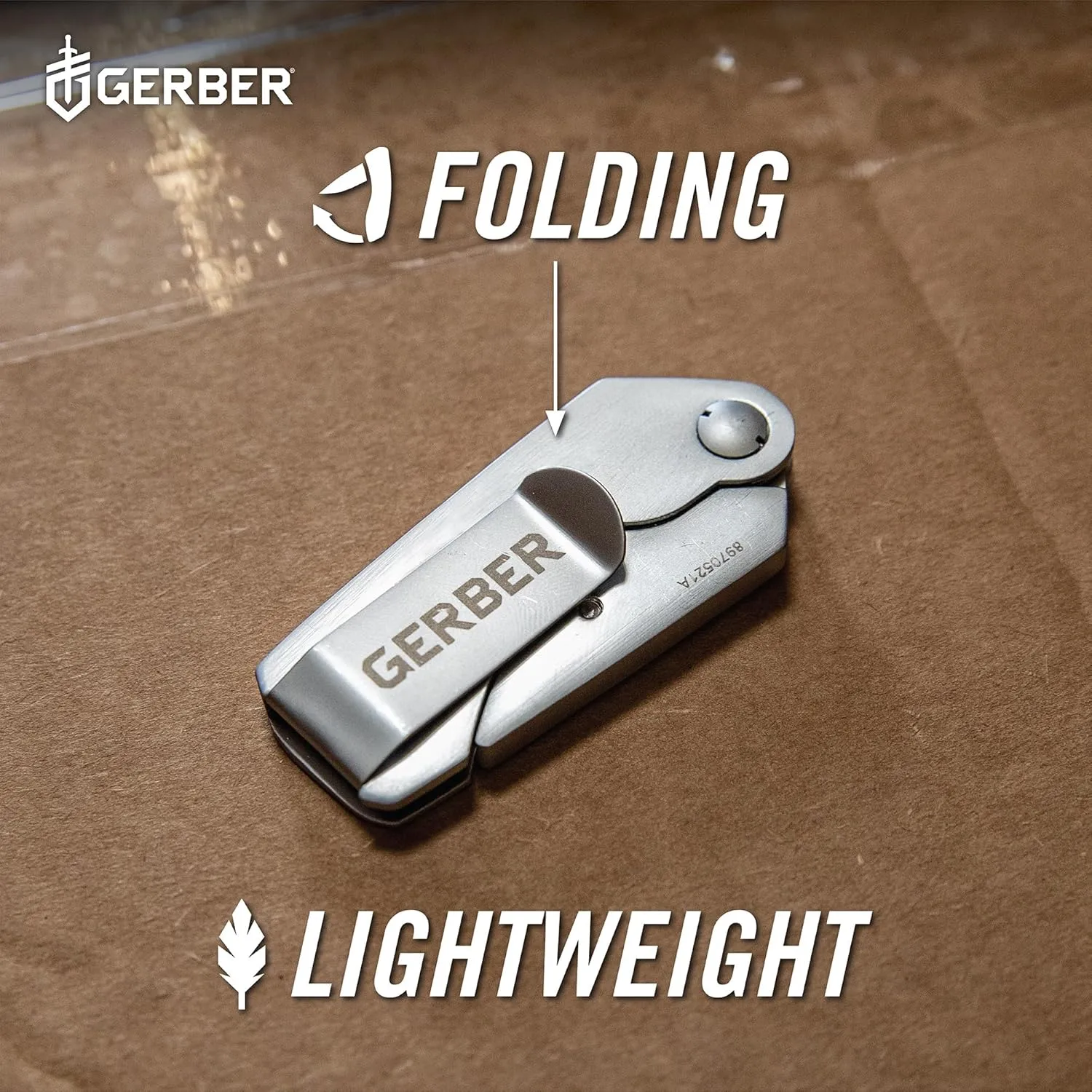 Gerber Gear E.A.B. Exchange-A-Blade Pocket Knife with Money Clip