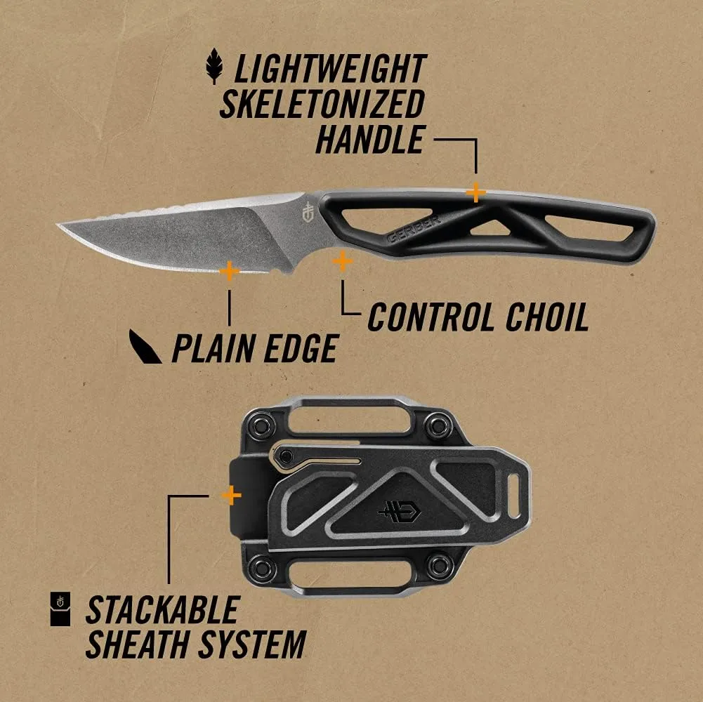 Gerber Gear EXO-MOD Caper Fixed Hunting Knife