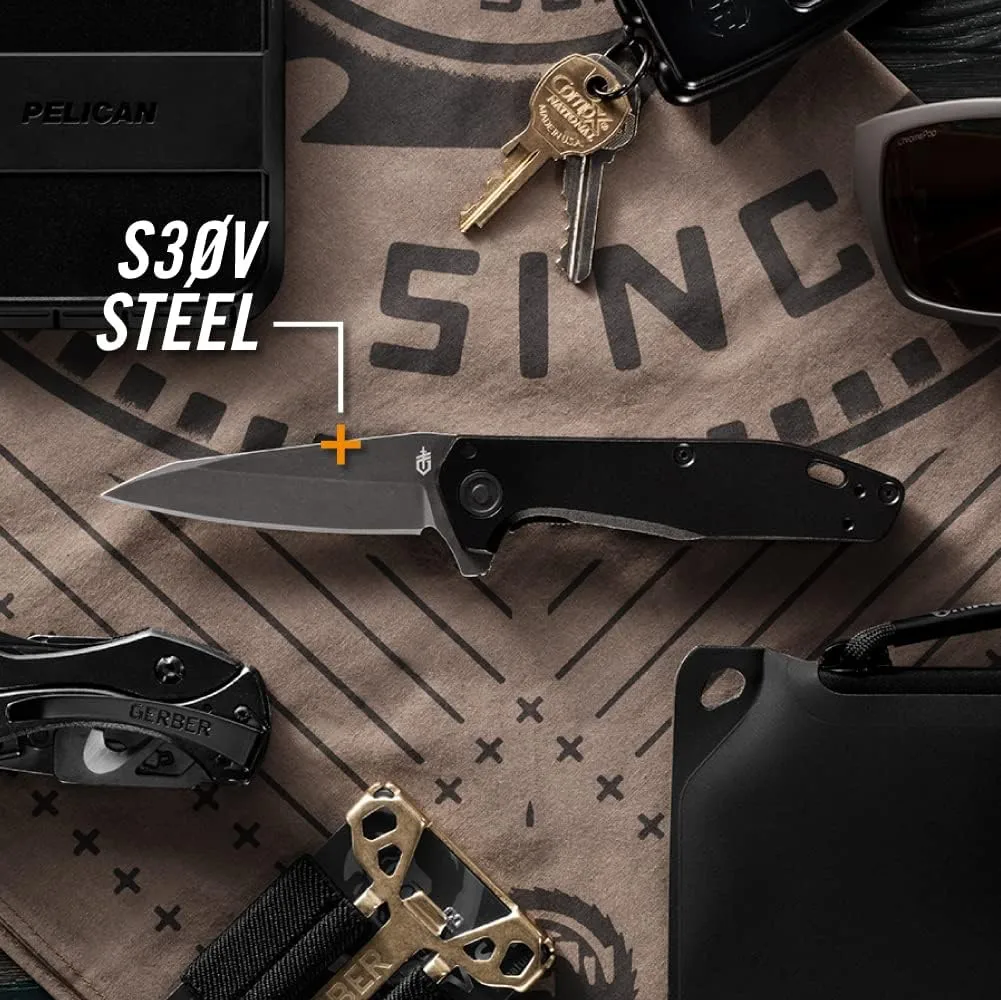 Gerber Gear Fastball Folding Knife with Lock Release for EDC