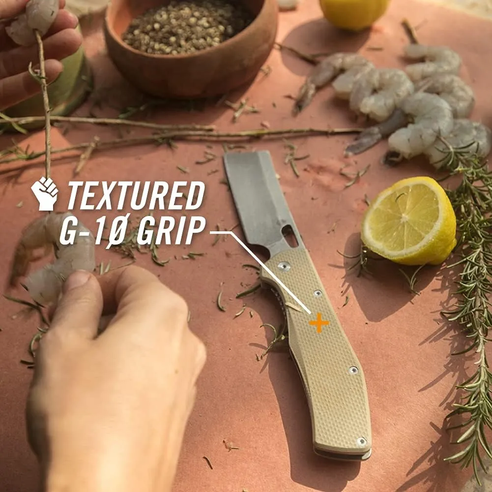 Gerber Gear Flatiron Cleaver Folding Pocket Knife