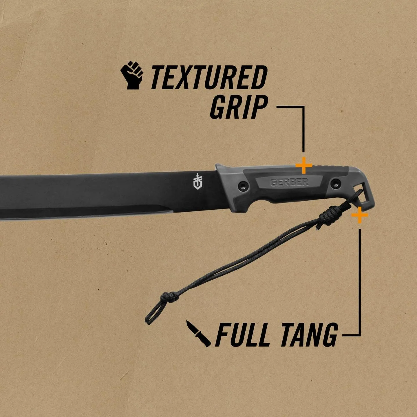 Gerber Gator Bush Machete [31-002848]