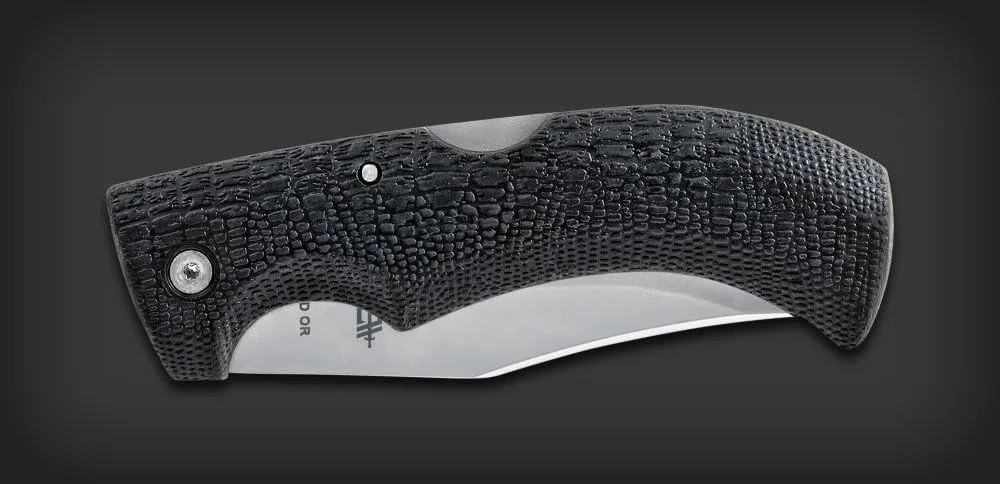 Gerber Gear Gator Folding Pocket Knife with Gator Grip Handle and Lock-Back