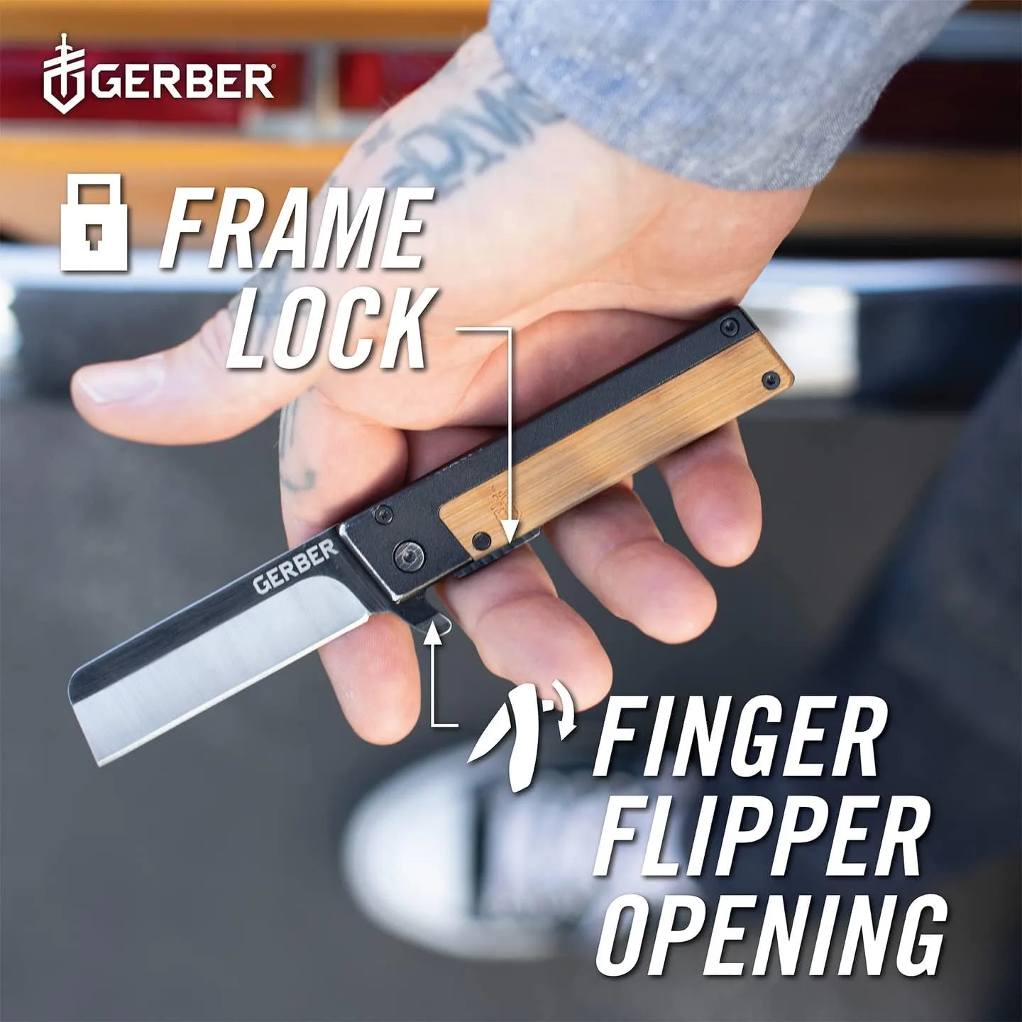 GERBER GEAR Quadrant Clip Folding Knife