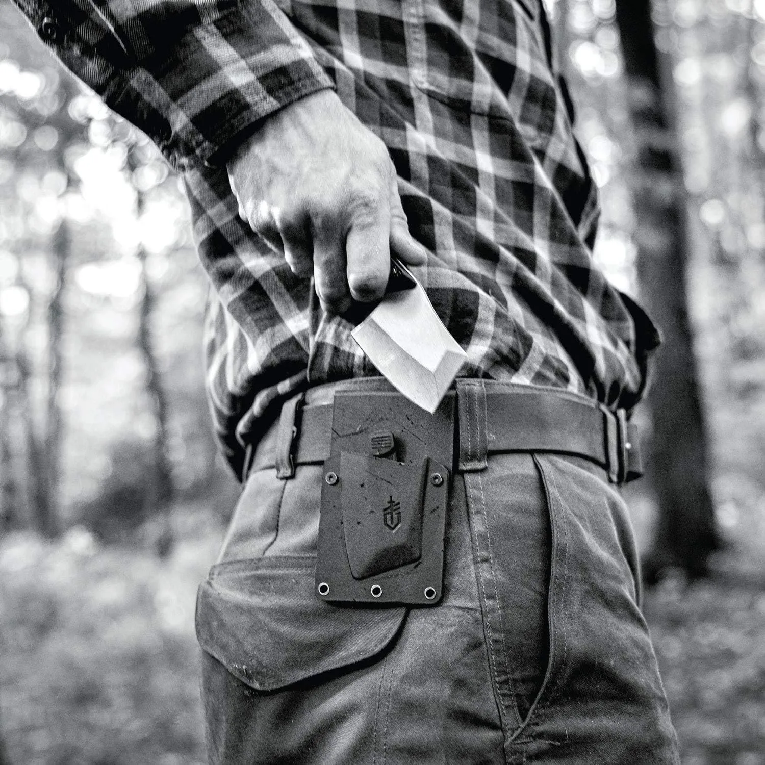 Gerber Gear TRI-Tip Mini Cleaver Fixed Blade Knife with Sheath