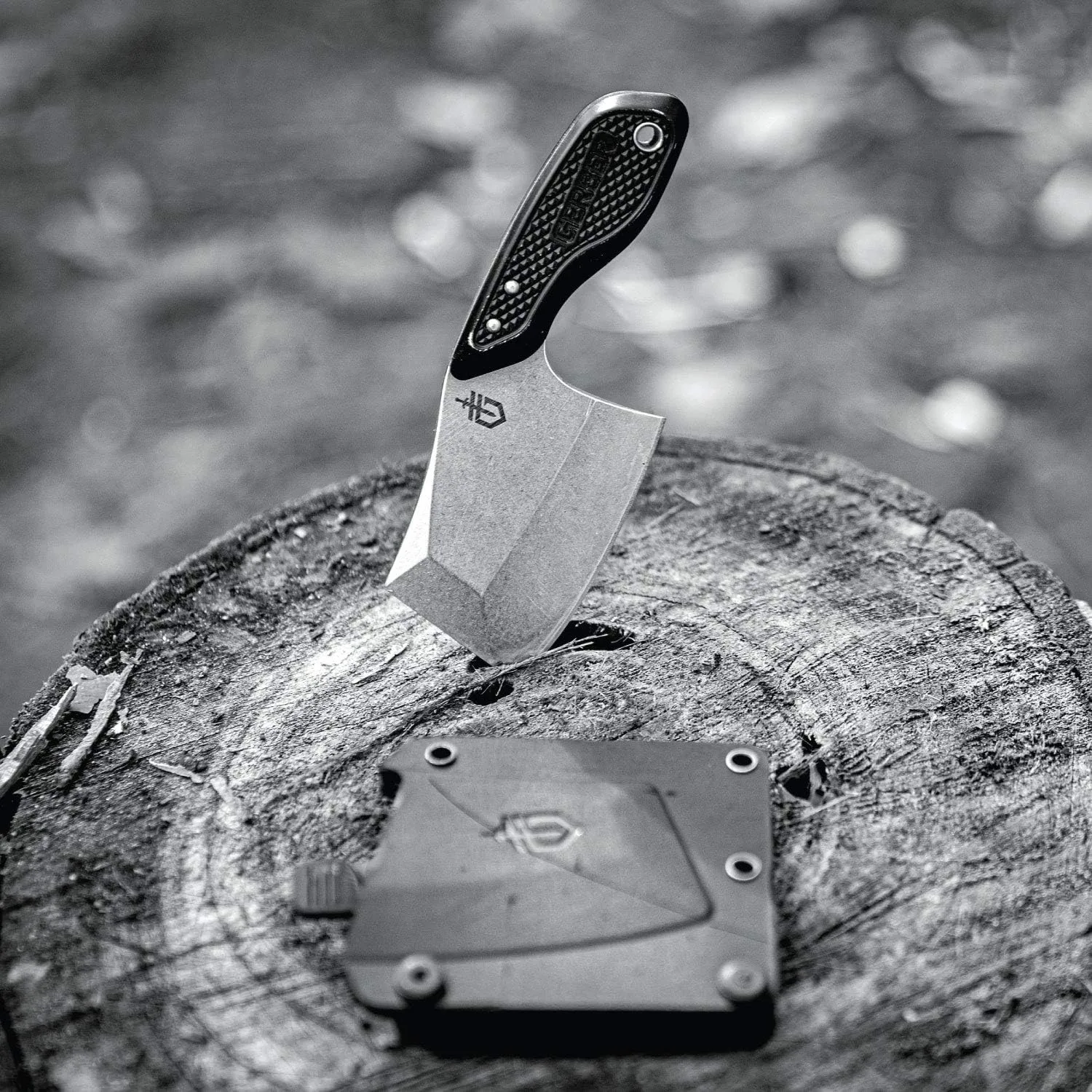 Gerber Gear TRI-Tip Mini Cleaver Fixed Blade Knife with Sheath
