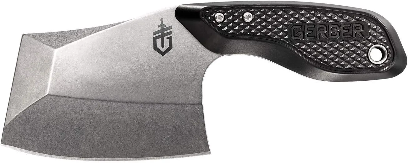 Gerber Gear TRI-Tip Mini Cleaver Fixed Blade Knife with Sheath