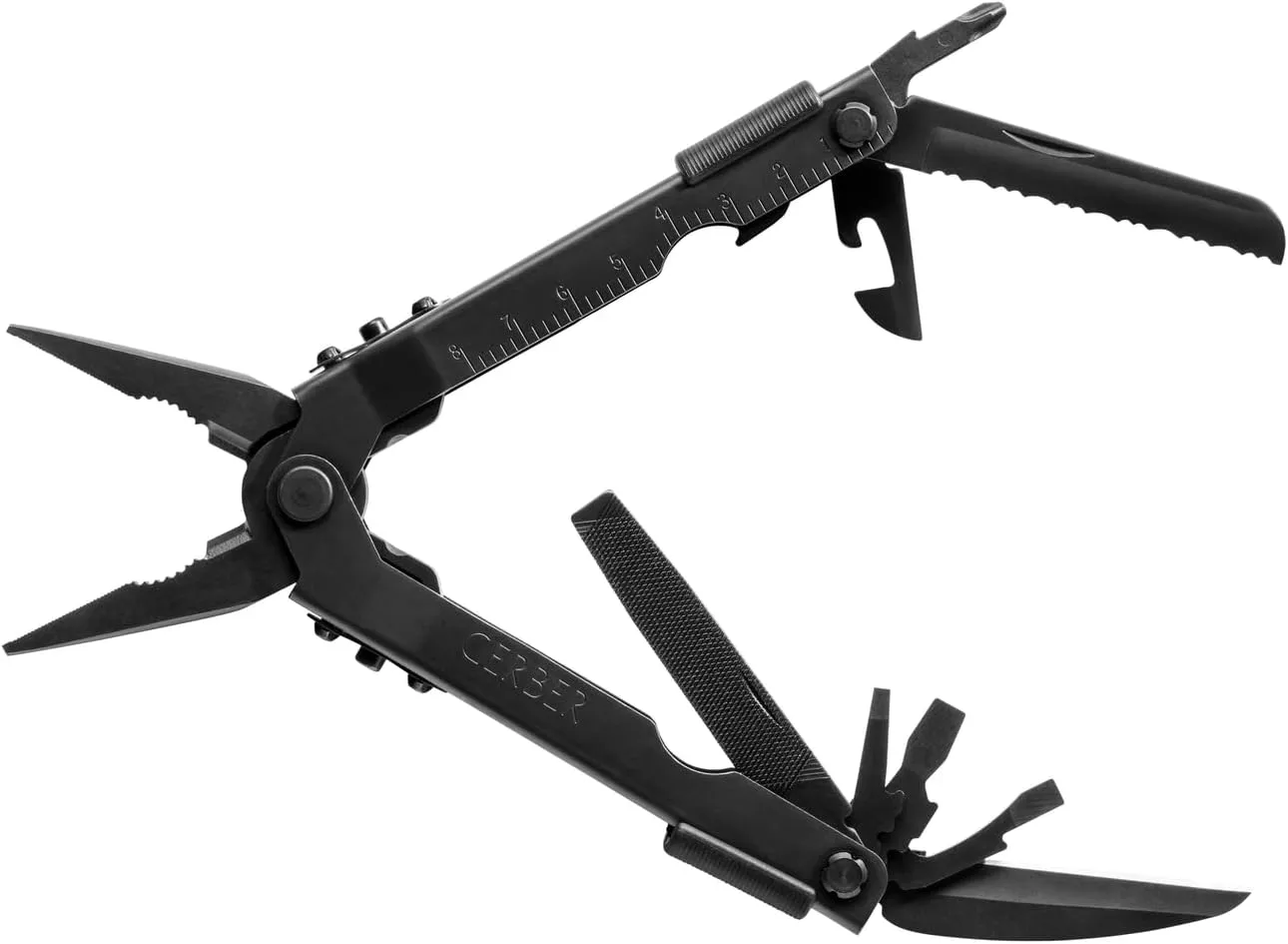 Gerber Gear Multi-Plier 600 Needlenose 14-in-1 Stainless Steel Multi-Tool with Sheath