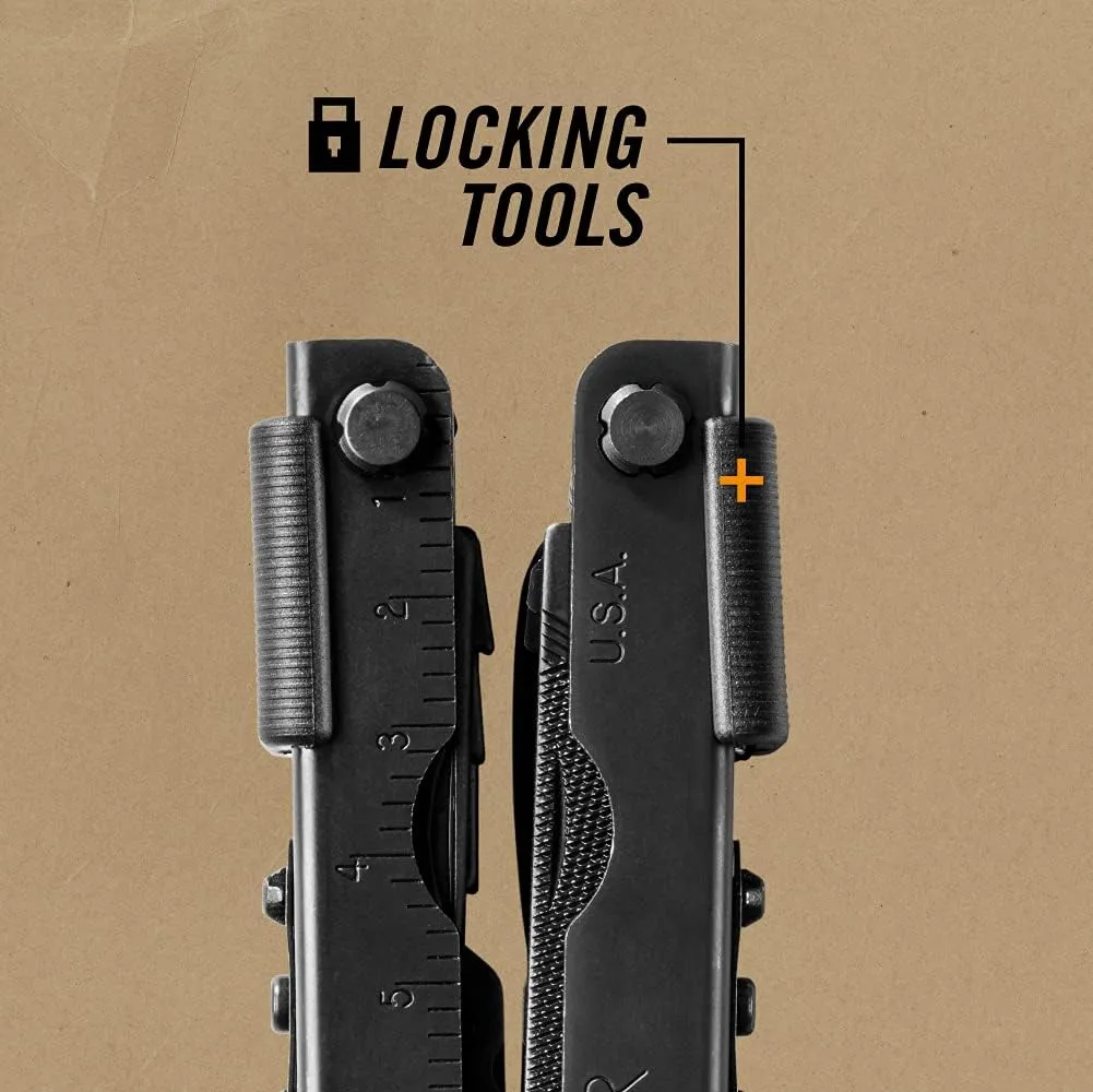 Gerber Gear Multi-Plier 600 Needlenose 14-in-1 Stainless Steel Multi-Tool with Sheath