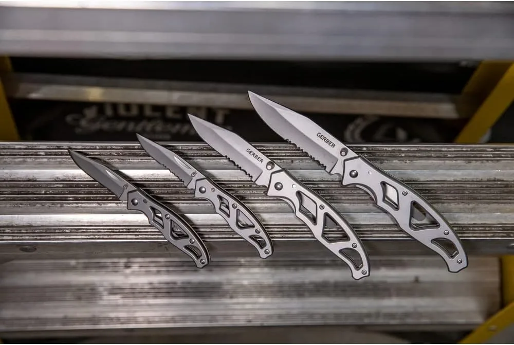 GERBER Paraframe Mini Stainless Steel Folding Pocket Knife