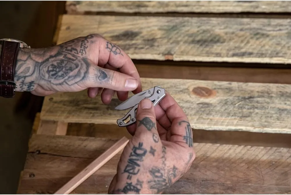 GERBER Paraframe Mini Stainless Steel Folding Pocket Knife