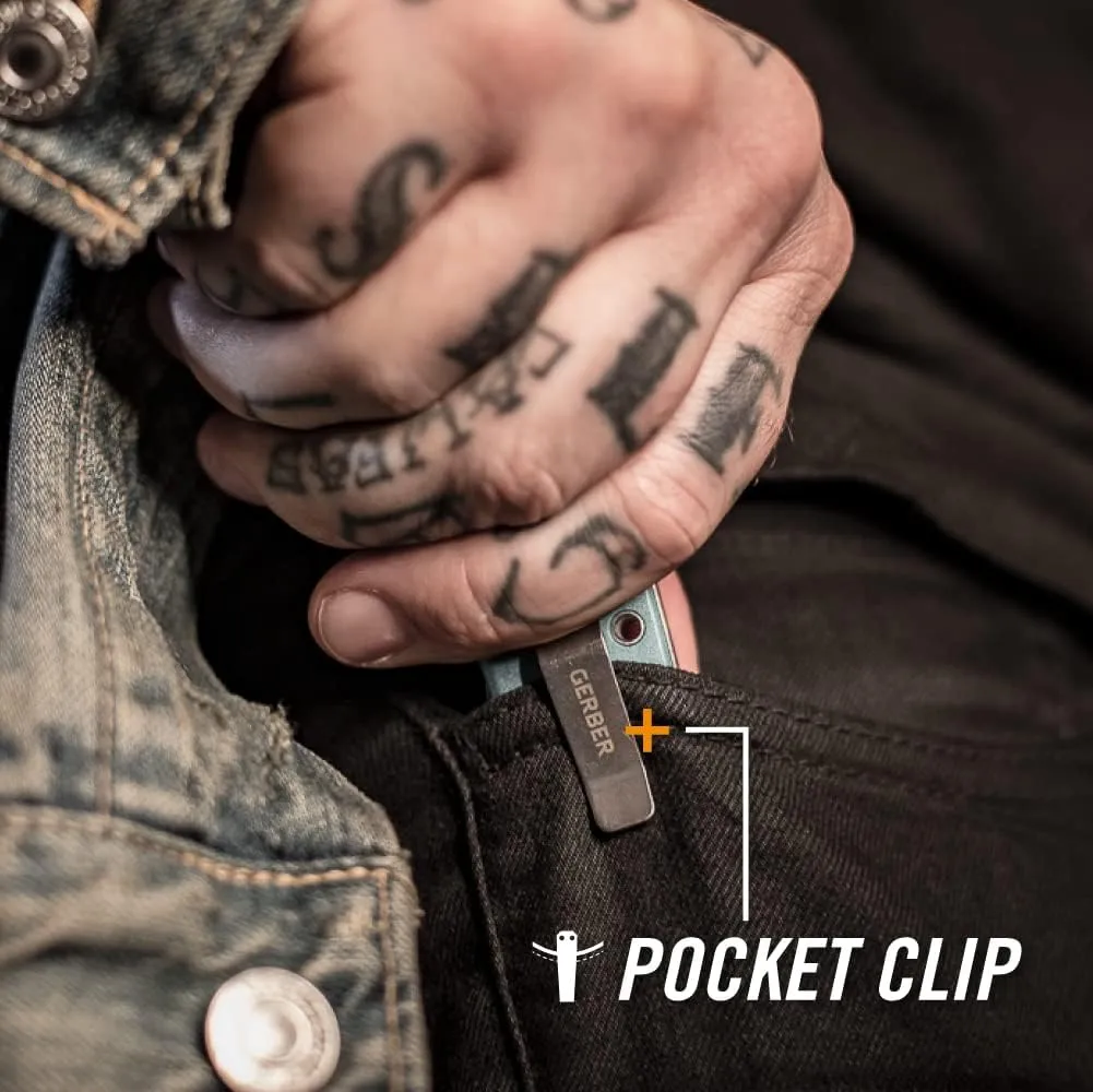 GERBER Straightlace Slip Joint Folding Pocket Knife