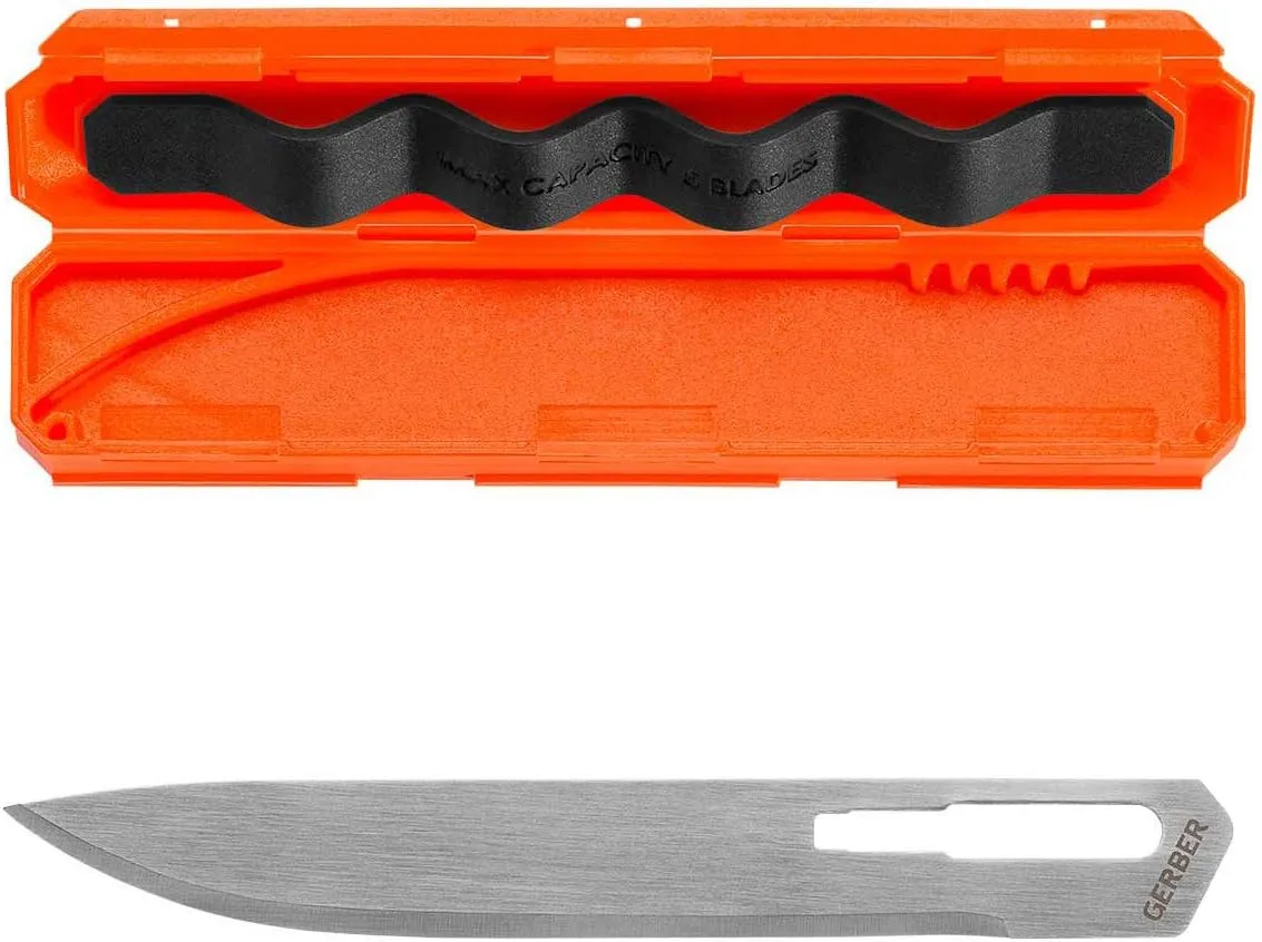 GERBER Vital Big Game Replacement Blades Drop Point 5PK