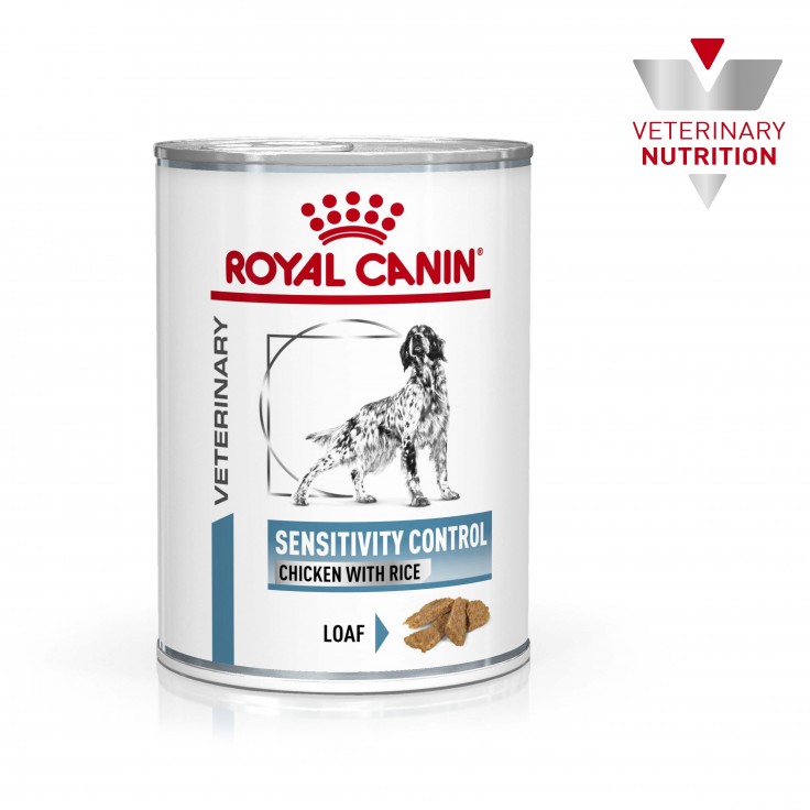 ROYAL CANIN VET HEALTH NUTRITION CANINE SENSITIVITY CONTROL CHICKEN & RICE (WET FOOD - CAN) ROYAL CANIN VET HEALTH NUTRITION CANINE SENSITIVITY CONTROL CHICKEN & RICE (WET FOOD - CAN)