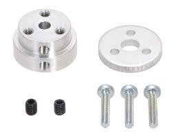 Pololu Aluminum Scooter Wheel Adapter for 4mm Shaft Pololu Aluminum Scooter Wheel Adapter for 4mm Shaft