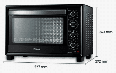 Panasonic NB-H3203KSM 32-Litre Oven Toaster Grill Panasonic NB-H3203KSM 32-Litre Oven Toaster Grill