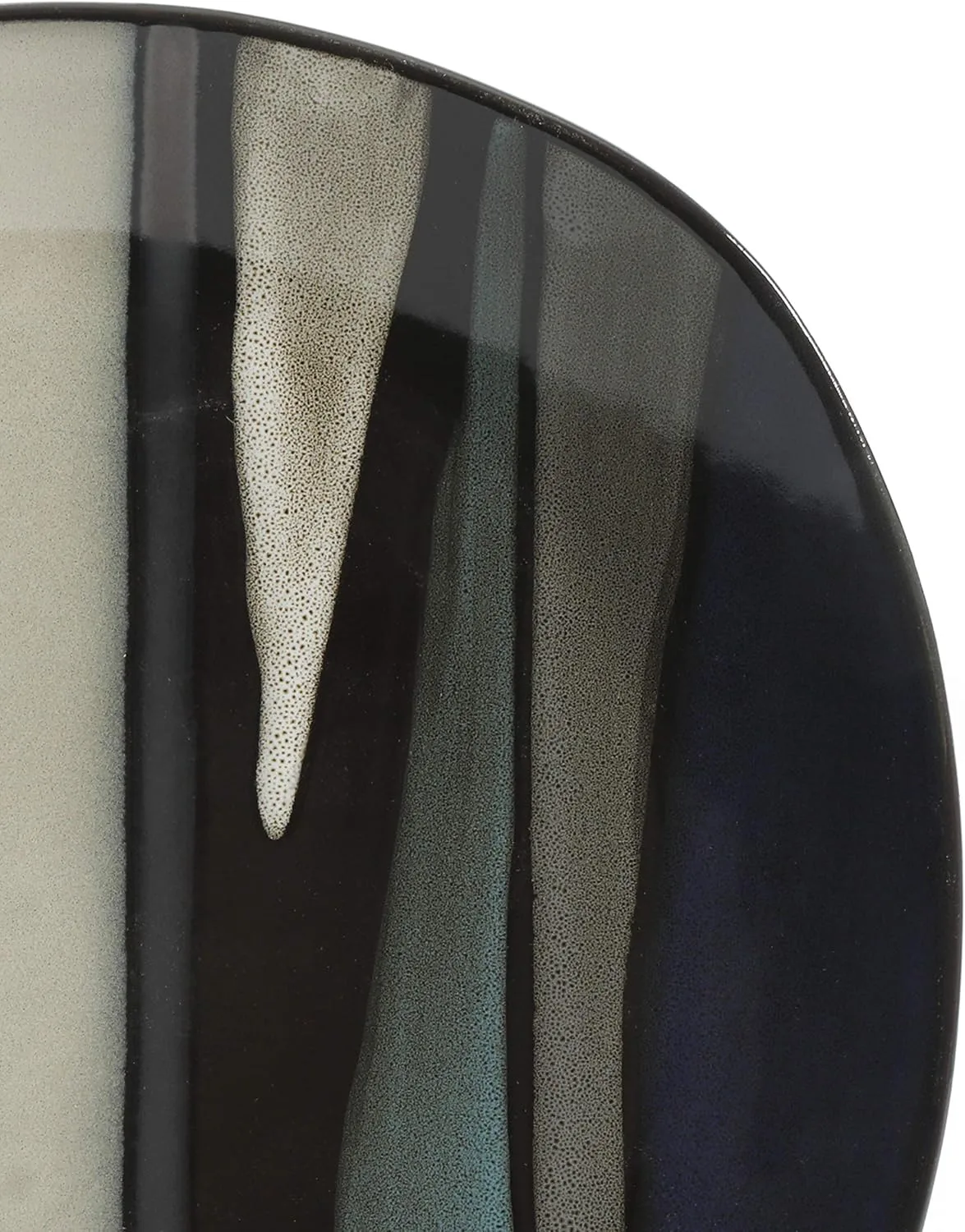 Gibson Elite Althea Reactive Dinnerware Set, Teal, Service for 4 (16pc)