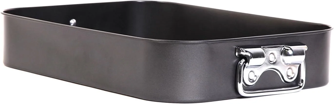 Gibson Home 63665.02 Top Roast Non-Stick Roaster with Rack, Black