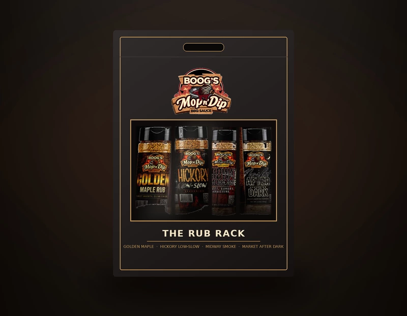 Rub Rack Gift Set