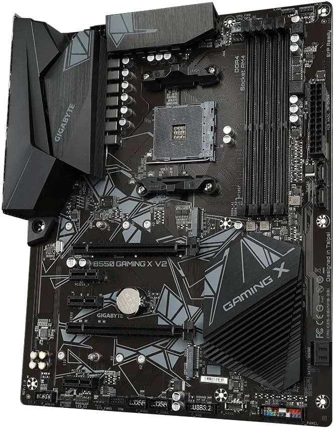 GIGABYTE B550 ATX Motherboard for AMD Ryzen 5000 - DDR4, PCIe 4.0, Dual M.2