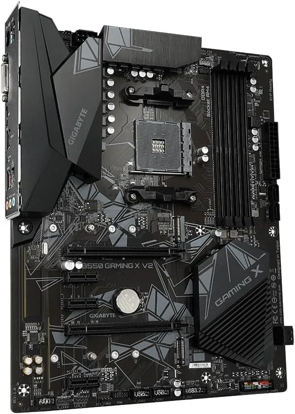 GIGABYTE B550 ATX Motherboard for AMD Ryzen 5000 - DDR4, PCIe 4.0, Dual M.2