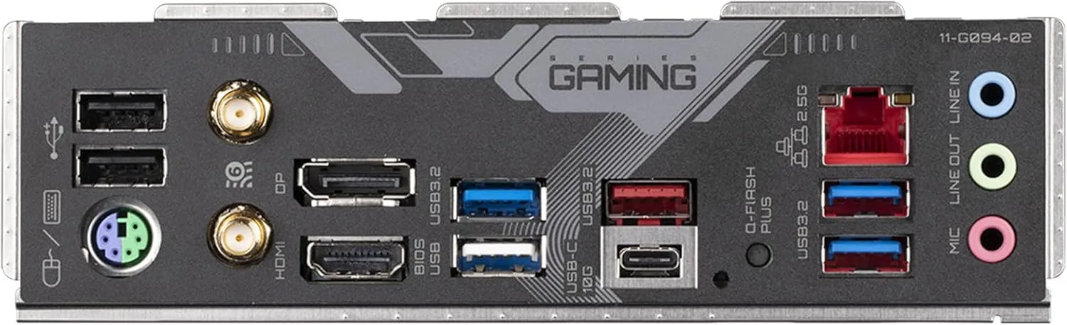 GIGABYTE Gaming X AM5 ATX DDR5 Motherboard - PCIe 5.0, Triple M.2, USB-C, Wi‑Fi 6E, 2.5GbE LAN