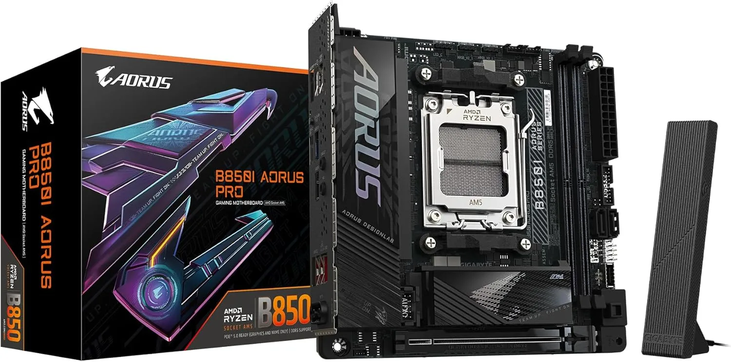 GIGABYTE AM5 DDR5 Motherboards with WiFi7 & PCIe 5.0