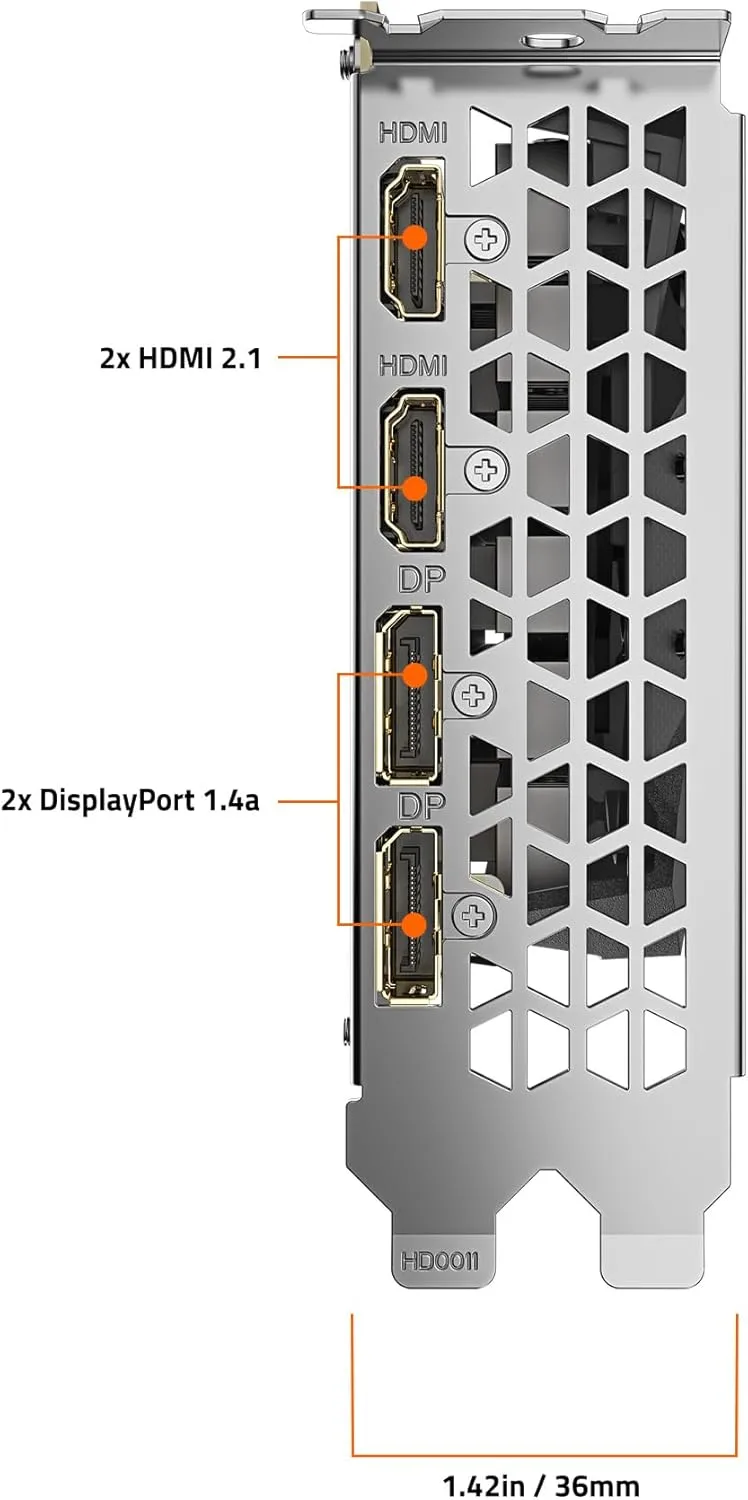 GIGABYTE GeForce RTX 3050 WINDFORCE OC V2 6G Graphics Card, 2X WINDFORCE Fans, 6GB GDDR6