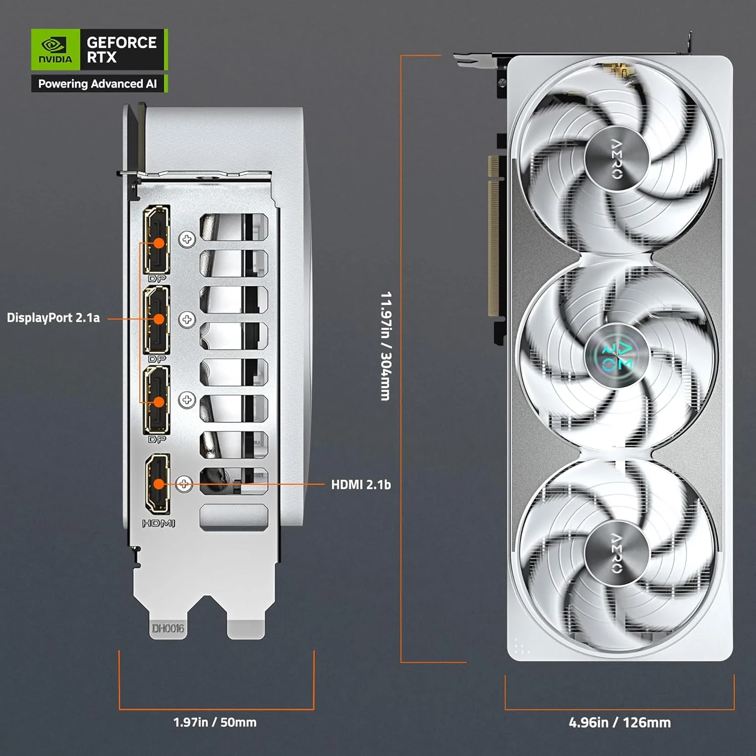 GIGABYTE GeForce RTX 5080 16G Graphics Card
