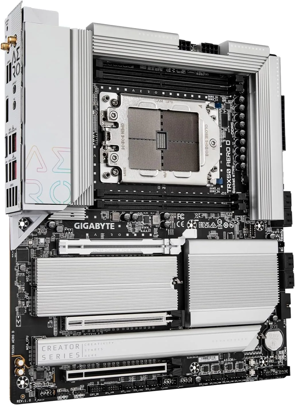 GIGABYTE TRX50 AERO D sTR5 AMD TRX50 E-ATX DDR5 Motherboard
