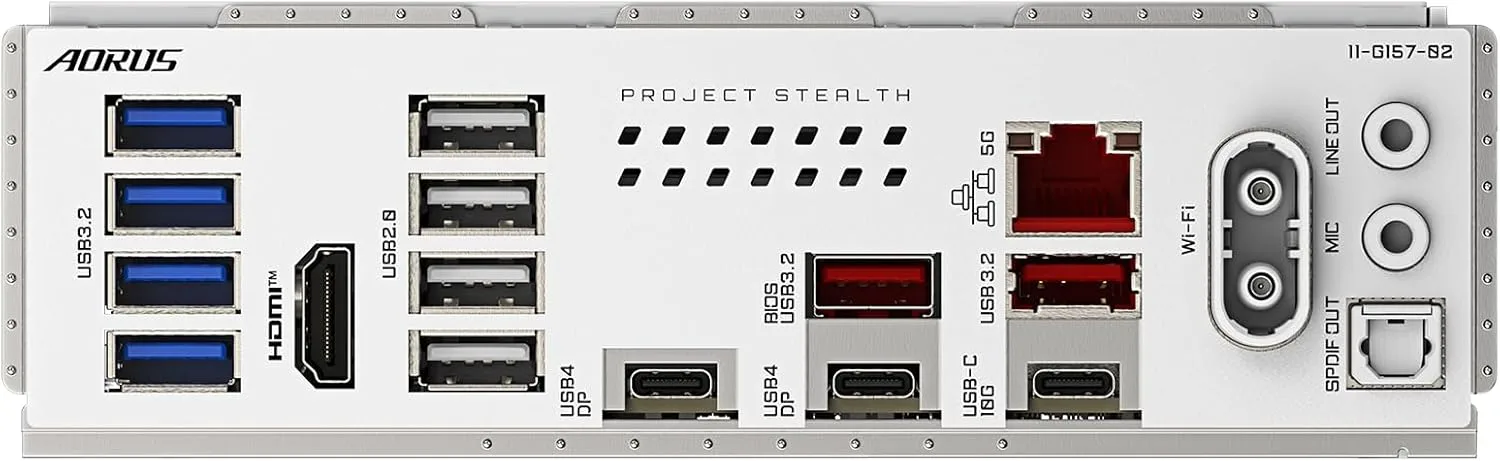 GIGABYTE X870 AORUS Stealth ICE AM5 ATX Motherboard
