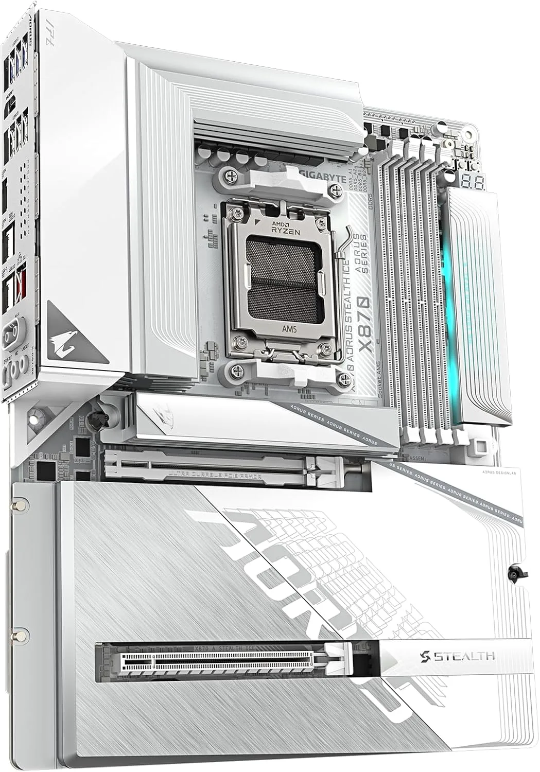 GIGABYTE X870 AORUS Stealth ICE AM5 ATX Motherboard