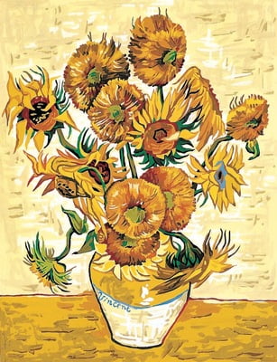 Mezzo Punto Girasoli Van Gogh, 4070