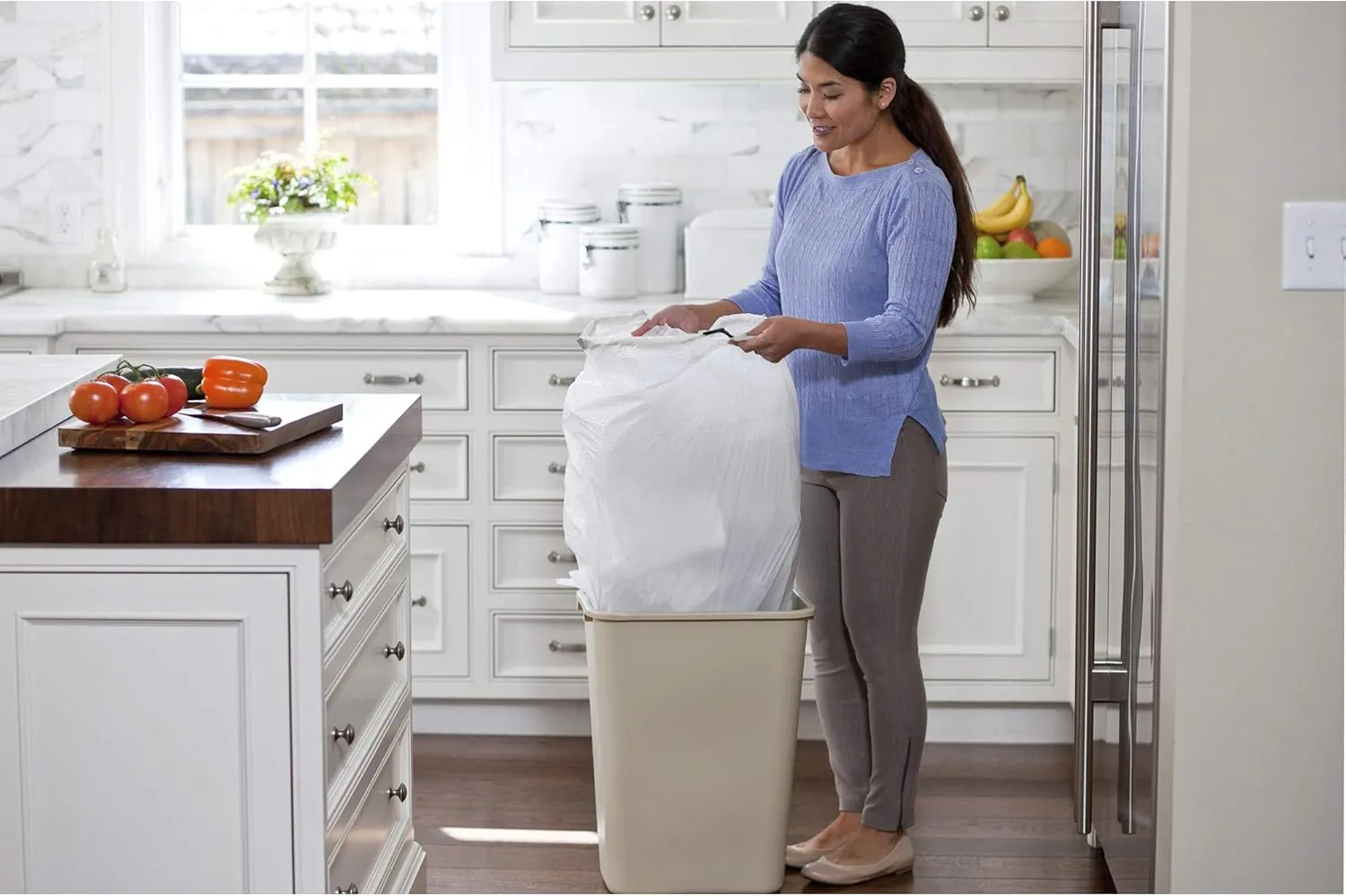 Glad OdorShield Tall Kitchen Drawstring Trash Bags