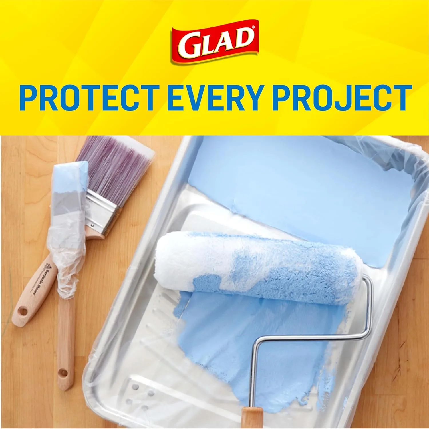 Glad Press'n Seal Plastic Food Wrap - 70 Sq Ft Roll (11.8 in x 71.1 ft)