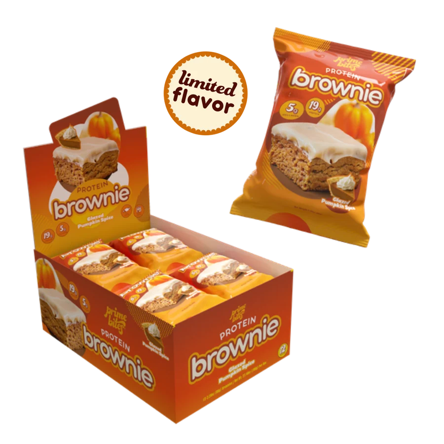 Ap Sports | Prime Bite Glazed Brownie| Pumpkin