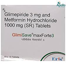 GLIMISAVE MAX FORTE 3 TAB