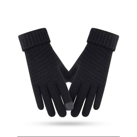 Wool Knit Gloves