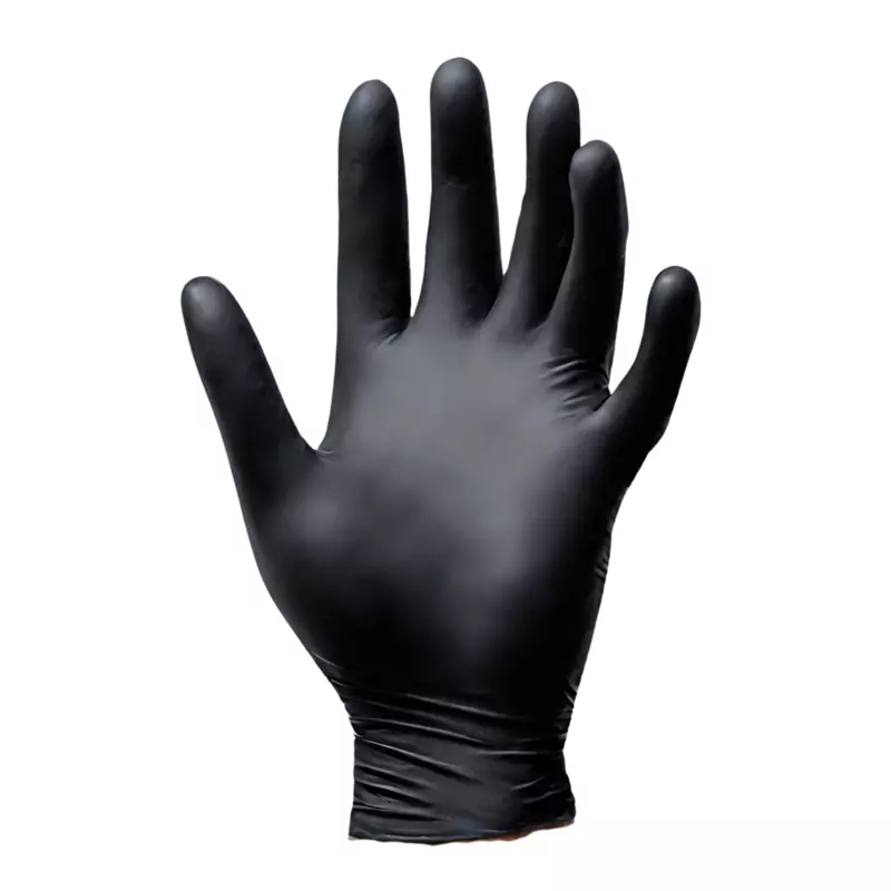 Black Nitrile Disposable Gloves